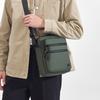 Men Oxford Crossbody Bag Multi Pocket Casual Shoulder Handbag for Travel Work