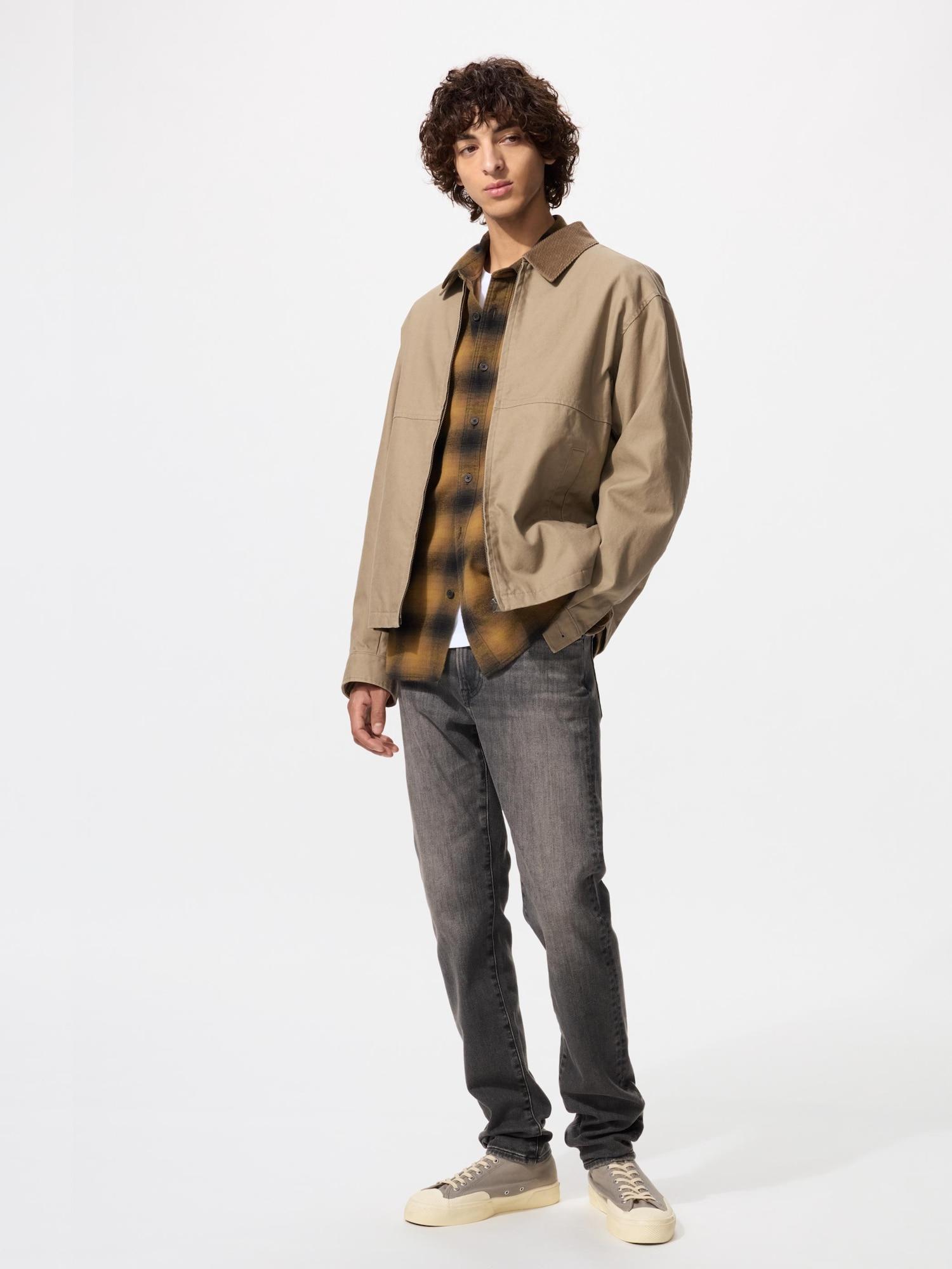 

Uniqlo Япония Heattech Ультраэластичные джинсы 07 GRAY/28