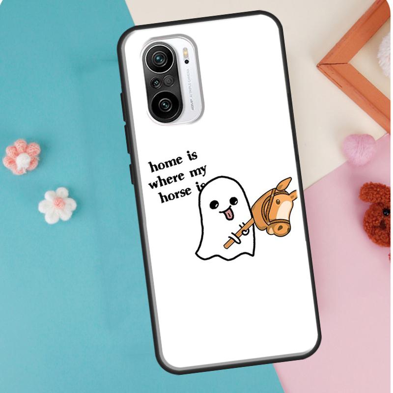 Casa è Dove C'è il Cavallo Custodia Per POCO F3 F1 F2 M3 M4 X4 Pro GT X3 Pro Cover Per Xiaomi Mi 11 Lite 12 X Mi 11T Pro