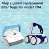 Pool Cleaner Fine Mesh Filter Bag Replacement 8114 Compatible with Various Pool Vacuum Models High Filtration Efficiency Accessory