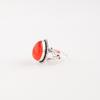 Natural Carnelian Gemstone 925 Stamped Silver Jewelry Handmade Engagement Ring RR-57-33