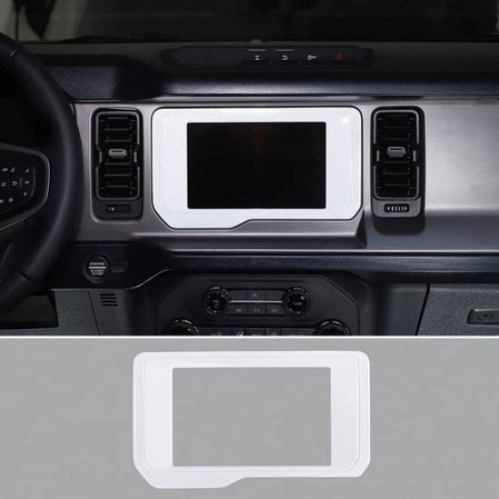 

ABS Dashboard Central Control GPS Navigation Panel Cover For Bronco -2025