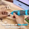 6-Speed Brushless Engraving Machine Cordless Grinding Polishing Tool Mini Rechargeable Portable Cutting Pen