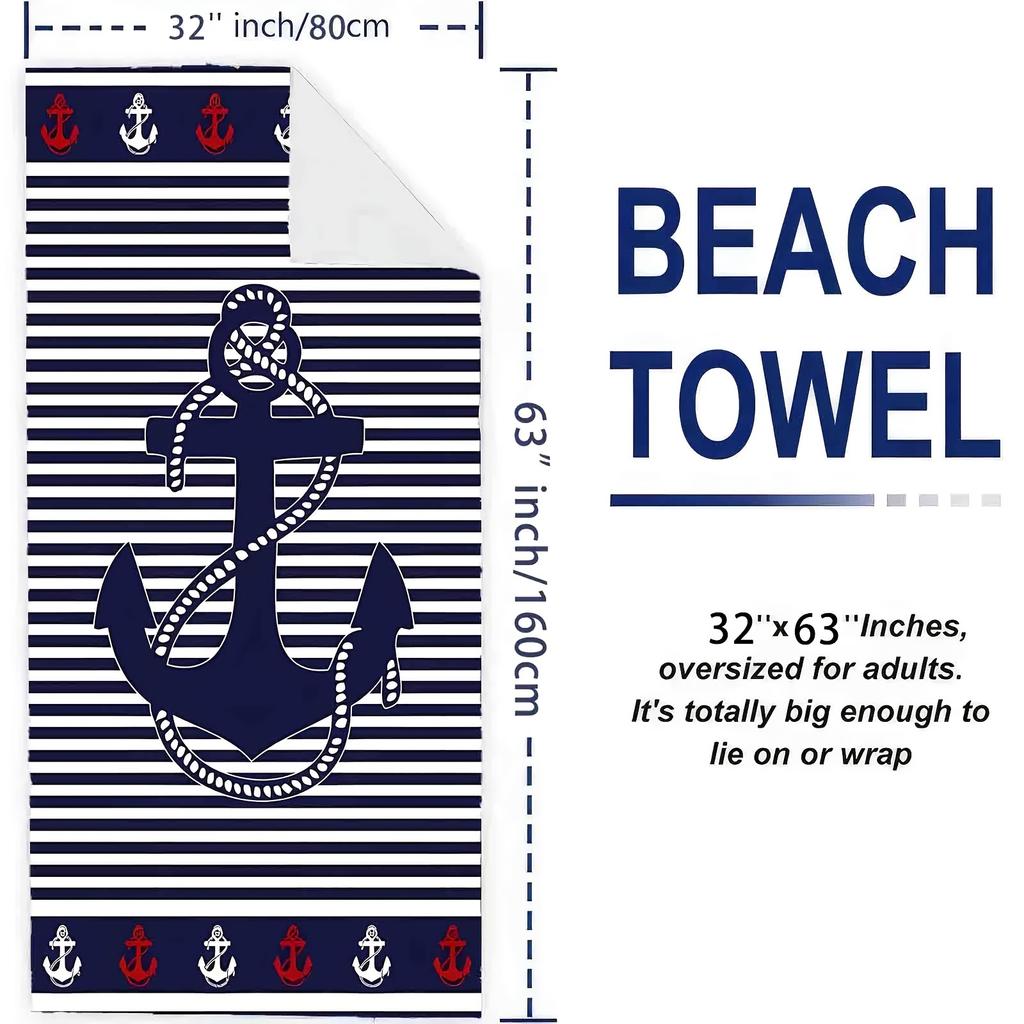 Universelles Sport-Mikrofaser-Strandtuch, Professionelles Schnelltrocknendes Sandfreies Badetuch für Schwimmen, Fitnessstudio, Surfen, Tauchen und Yoga
