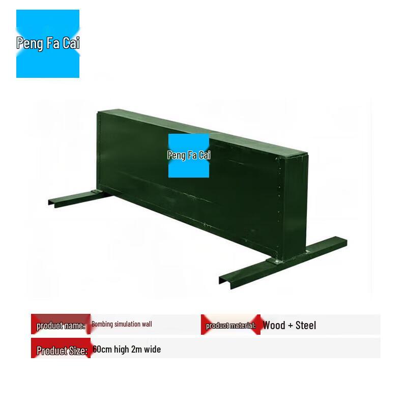 Outdoor Throwing Training Wall with Target Opening