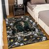 Personalized Dollars Print Carpet for Living Room Bedroom Sofa Home Decor Non-slip Floor Mat Modern Rugs Large Size
