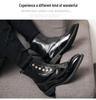 Men's Large Size Brogue Chelsea Ankle Boots - Trendy British Casual Shoes