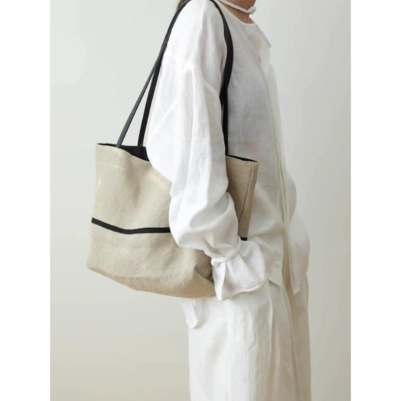 

Tote Bag A Laid-back Style Large-capacity Single-shoulder Bag for Commuting