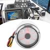 52mm Marine Voltage Gauge 8‑16V Pointer 7 Colors Backlight IP67 Waterproof Voltmeter for Boat RV Car 9‑32V