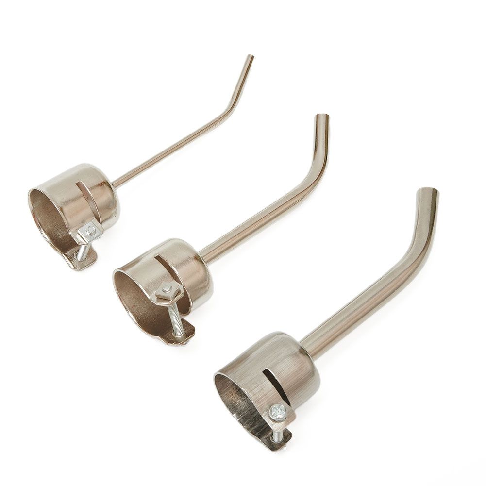 3 6 8mm Nozzles Set Silver 3 pieces Spare Stainless steel 3pcs Accessory Extended For 850 Soldering Station Heat