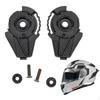 2 Pieces Helmet Visors Shield Base Professional Practical Spare Parts Sturdy Premium Direct Replaces