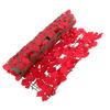 1M Fake Fence Trellis Wall Decoration Artificial Flower Privacy Fence Screen Outdoor Garden Balcony Hedge Home Wedding Decor