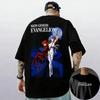 Neon Genesis Evangelion End of Eva Auge Klassischer Stil Kurzarm T-Shirt Unisex Herren Damen 2026 Sommer Eltern-Kind Baumwolle T-Shirt