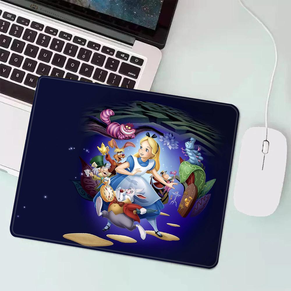 Cute Alices in Wonderland Gaming Mouse Pad XS Small Mousepad For PC Gamer Desktop Decoration Office Mouse Mat Deskmat Rug