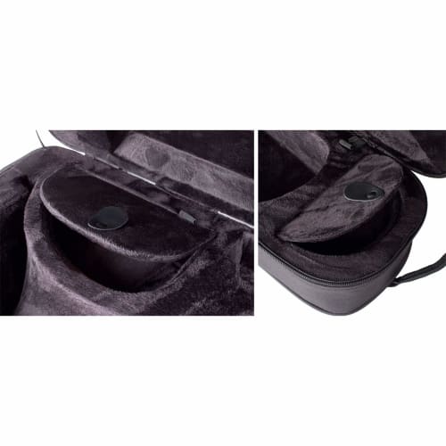 PROTEC MX309CT Lightweight Semi-Hard Case for Bass Trombone, Black