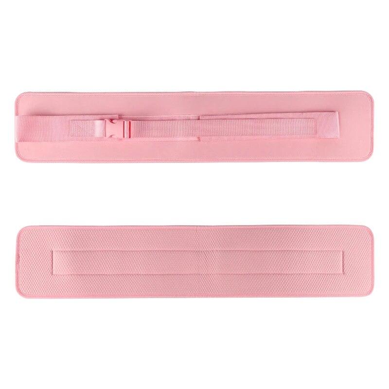 

Пояс для укрепления бедер для гантелей Пояс для ягодиц для гантелей Не царапает бедра Нескользящая пряжка для ремня Удобен в использовании для домашних тренировок розовый