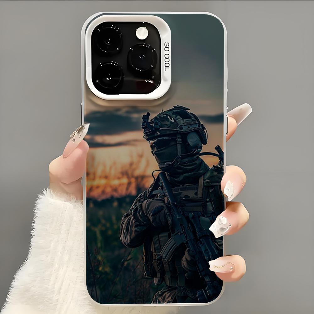 Army special forces Phone Case Phone Case For iPhone 14 16 15 11 12 13 Pro Max Mini Plus Shockproof Cover
