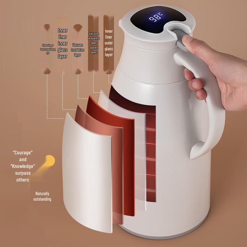 JEKO&JEKO Digital Display Thermal Pot
