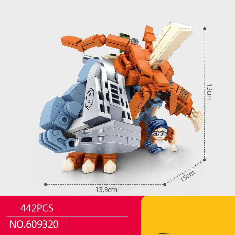 

Классические цифровые монстры кирпичные Digimon Building Block Garudamon Were Garurumon Metal Greymon Zudomon Фигурки Игрушка в подарок