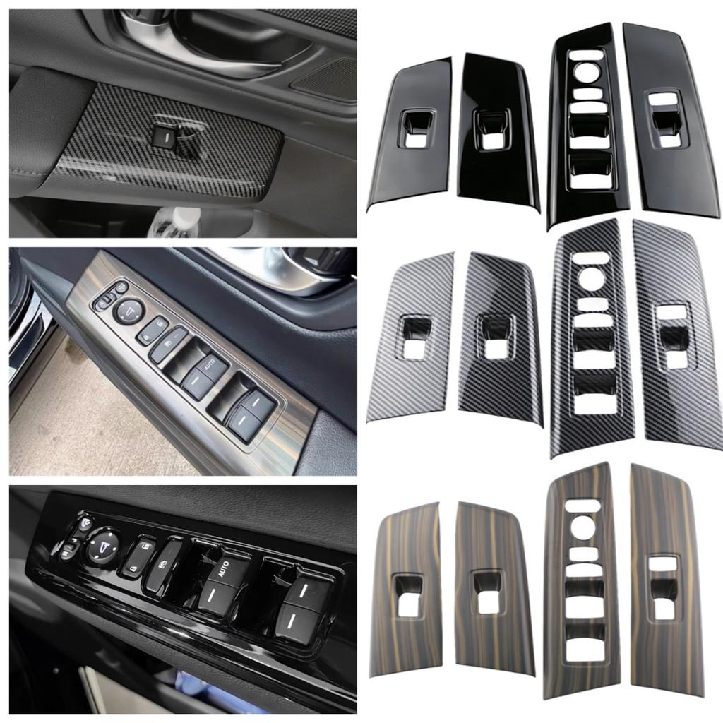 Window Lift Switch Panel Frame Trim Cover Decoration for Honda CRV CR-V 2023-2025 RHD Car Interior Stying Accessories