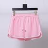 Casual Fashion Solid Color Women's Shirts Puff Sleeves Elegant Shorts