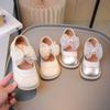 Spring and autumn new style fashionable little girl dance comfortable soft sole leather shoes