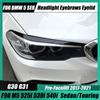 Для BMW 5 Series G30 G31 2pcs ABS Glossy Evil Headlight Повіки Брови M5 520 525 530 540 2017- 3D наклейки