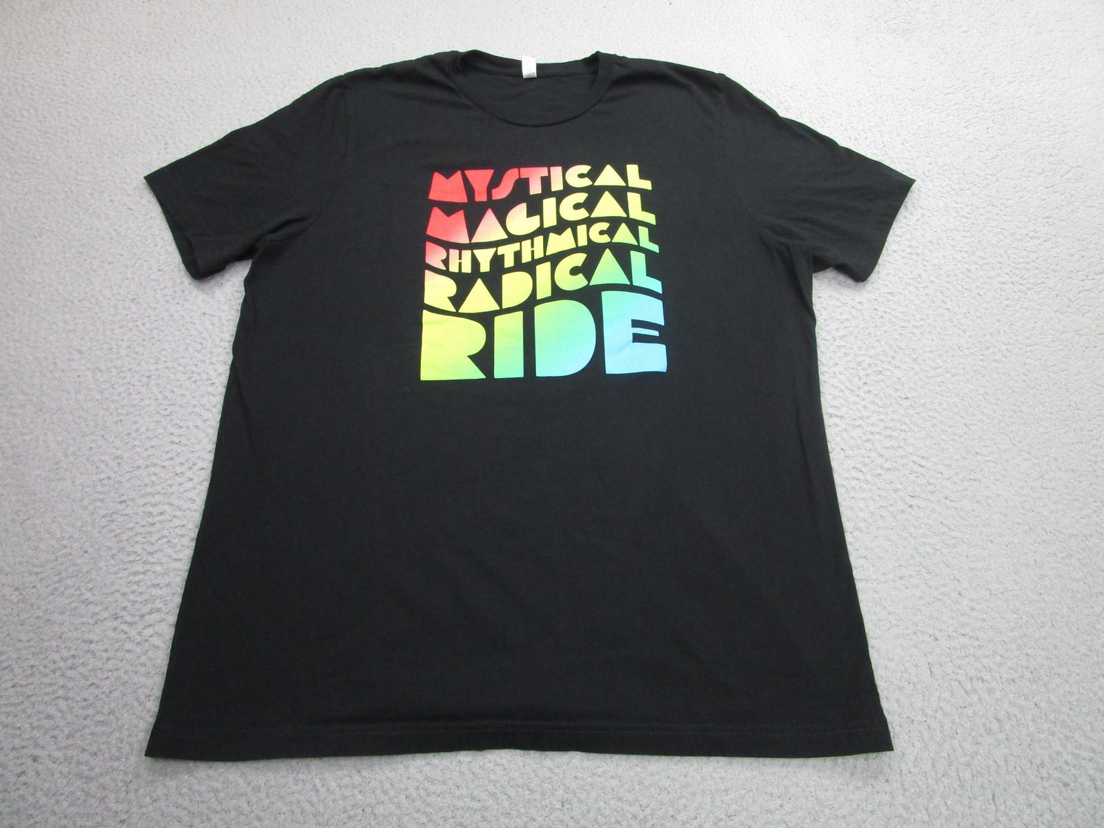 Jason Mraz Shirt Mens 2XL Black 2023 Tour Concert Mystical Magical Radical Ride XL