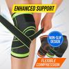 Sport 1PC rutschfeste Knieorthese Kompression Knie Sport Knieschoner Laufen Basketball Fitness Kniestütze
