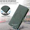 Samsung S25 Wireless Magnetic Leather Case with Card Slots for S24/S23 - High-End Protective Wallet