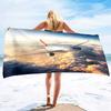 Microfiber Sand Free Beach Towel, Oversized Large Beach Towels For Travel Pool Swimming Bath Camping Yoga Aircraft Printing