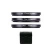 Professional UV CPL Polarizer FLD Photo Photography Filter Kit for SLR Camera