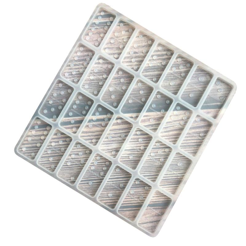 

Dominos Shape Resin Silicone Molds for Epoxy Resin Casting Mold for s Shaped Toy Children Making Supplies