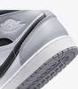 554724-078 Nike Air Jordan 1 Mid Grey White Anthracite (Men's)