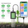 USB Soil Sensor, 7-in-1 Smarts Soil Tester, PH/EC Temperature, And Moisture Meter With Data Logger For Gardens And Farms