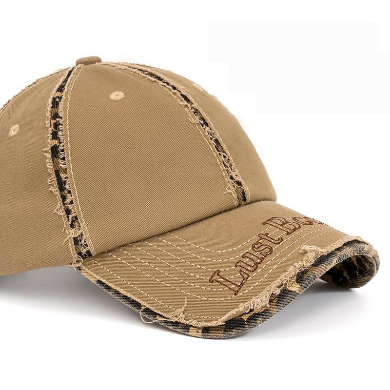 Rouge Baseball Cap Men's Spring Summer Cotton Cap Soft Top Sunshade Hat