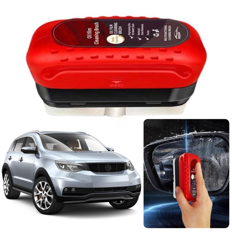 Car Window Restorer Cleaner Oil Film Eliminator Remover for Rainy Days Enhanced Nighttime Visibility Spotless Windscreen
