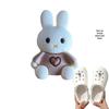 Rabbit Shoe Accessories: Cartoon PVC Charms for DIY Hole Shoes