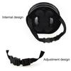Pet Helmet Black Fall Resistant Dog Cat Motorcycle Helmet for Outdoor