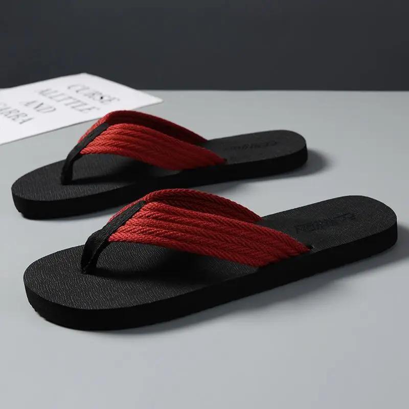 Fashion Male Slipper Slides Sabot Flip Flops Soft Eva Platform Outdoor Men's Shoe Shiatsu Mascullino 2025 Fashion Adult Elegant Style