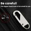 Detachable Zipper Pull Replacement Zipper Pull Tab Quick Attach Remove Zipper Pull for Backpacks