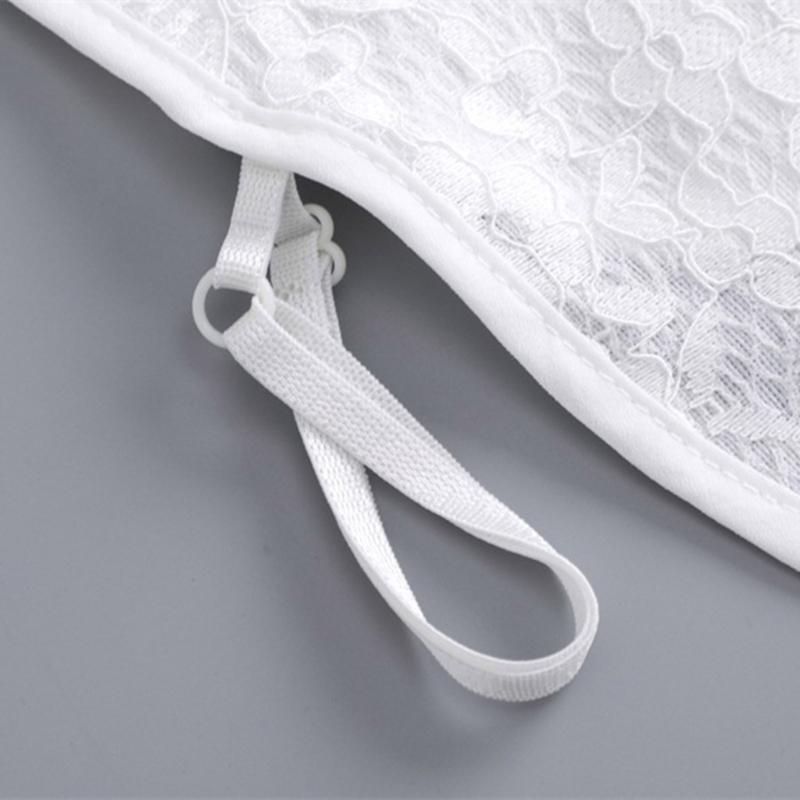 Lace Ruffle Faux Collar Decorative Collar for Dress Suit Removable False Collar Universal Shawl Elegant Sweater Collar