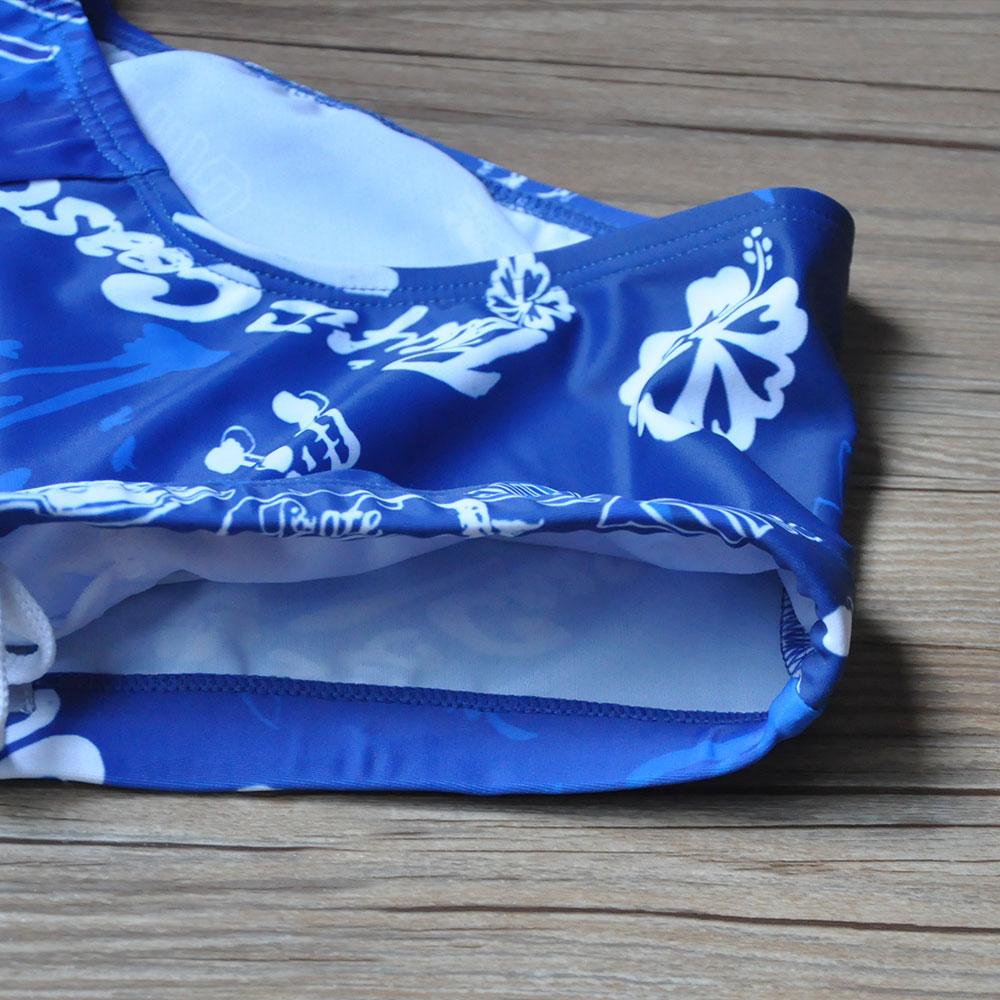 Camo Men's Swim Briefs Sexy Bikini Swimsuit Solid Swimwear with Pouch