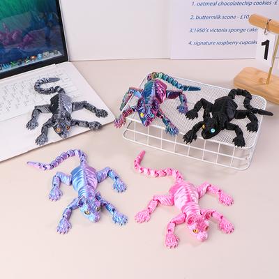 Chat Sphynx Imprimé en 3D Jouets Animaux Imprimés en 3D Figurines de Chat Sans Poil Réalistes Jouets de Chat Articulés Jouets de Chat Mignon Pour Amour des Chats