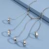 Meier Trendy Punk Style Creative Finger Interlocking Bracelet Ring - Detachable Cool Accessories