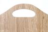 Fuji Boeki Cutting Board Chopping Board Length 20 X Width X Thickness Cm Natural Wood Handle Included Bonheur 94380 29.5 1.8