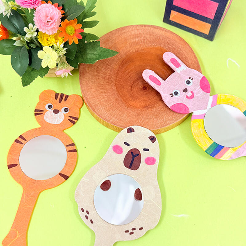 Making Animal Hand Mirrors with Traditional Hanji (Choose 1 of 3)