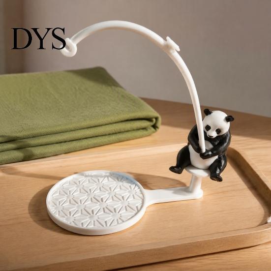 Frog Coaster Fishing Animal Tea Bag Holder, 3D Printed Heat-Resistant Coaster, Accessory for Shaped Cup and Coffee Mug, Gift Lovers & Enthusiasts