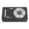 4K Digital Camera 64MP HD AF Auto   16X Zoom Anti Shake Portable Compact Camera for Travel Photography