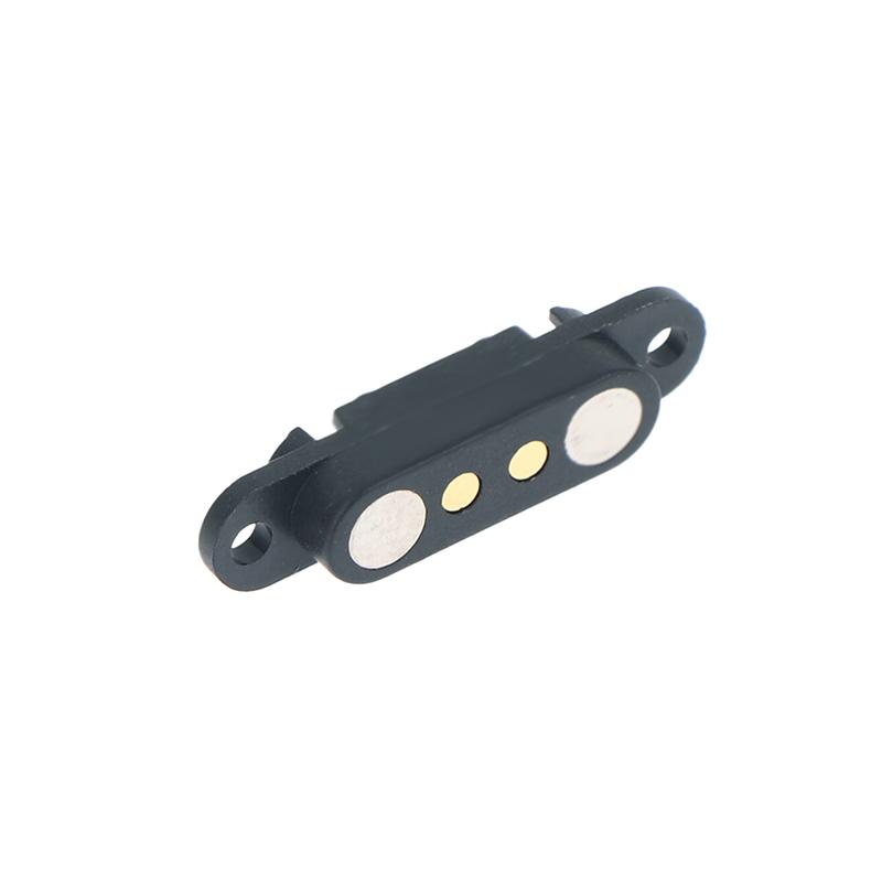 1 Pcs Dc 12V 3A Waterproof Magnetic Pogo Pin Connector 3P 4P Pin Pogopin Male Female Spring Loaded Dc Power Socket